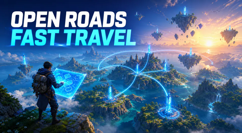 Open Roads Fast Travel · PalMods