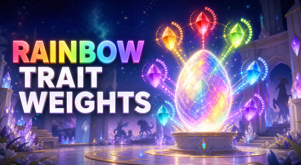 Rainbow Trait Weights · PalMods